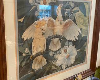 Jesse Arms Botke "Cockatoos" Print