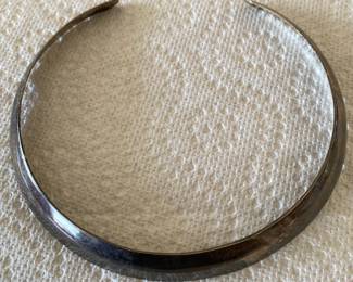 Several Sterling Chokers