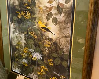 Jean Vietor Signed and Numbered "Welcome Spring" Print
