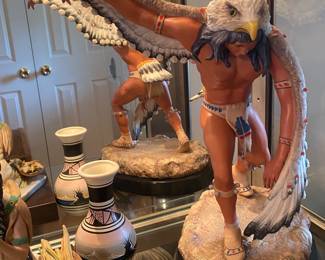 Cybis Pueblo Eagle Dancer