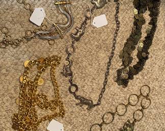 Vintage Exotic Ladies Belts