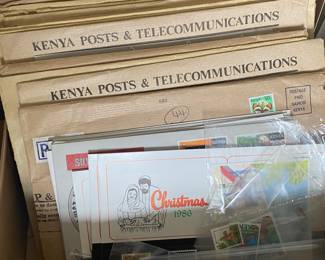 Kenya Postmarked and Stamped Envelopes/Stamps