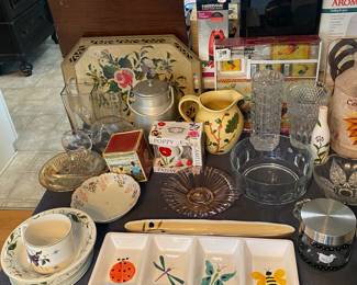 Glassware/Toleware Tray