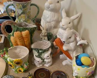 Assorted Rabbit Figurines