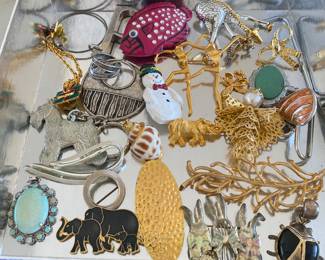 Assorted Figural Pins and Brooches