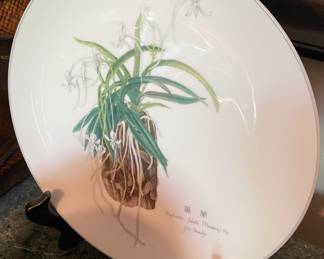 World Orchid Convention Plate
