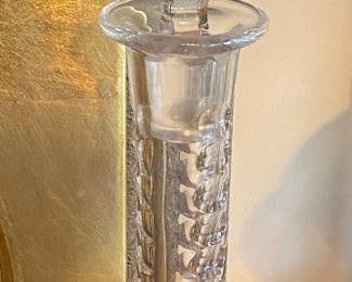 Large Crystal Decanter