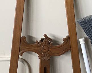 Carved Wooden Easel