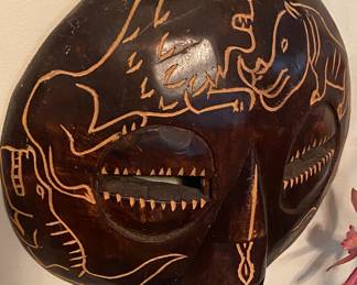 Carved Ghana Masks