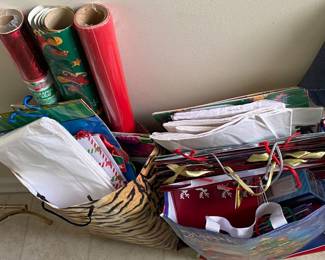 Christmas Paper and Bags