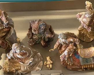 Porcelain Nativity Set