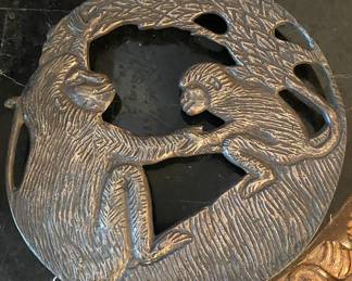 Brass Monkey Trivet