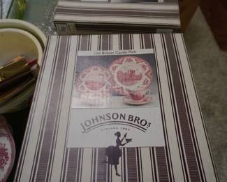 Johnson Bros Old Britain Castle Pink