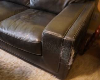 side of sofa