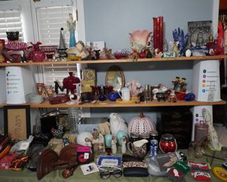 Decor, Pottery, Willow Tree, Angels, 