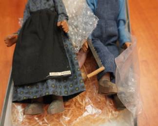 carved dolls