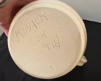 F68 - $20. Kovack Pottery Pitcher. 