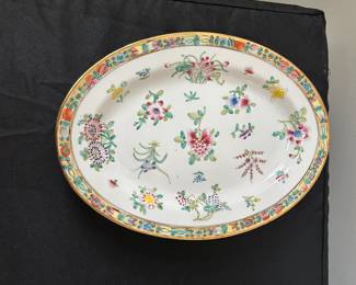 F77 - $15. YT Japanese Porcelain Platter.