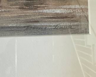 F50 - $30. Russian Original Art. Signed "Tempoba". Measures 15" x 12.5" 