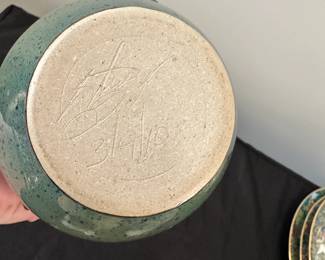 F67 - $20. Steve Williams Pottery Pitcher. 