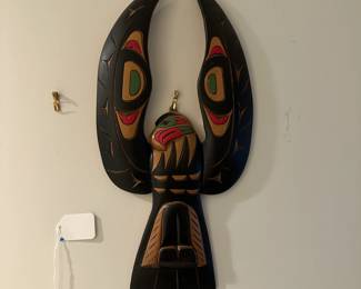 F100 - $20. Carved Eagle by Archie Patrick