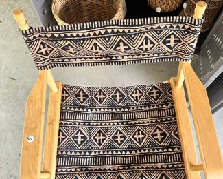 F142 - $65 - 1960's Director's Chair by Gold Medal Furniture Company - 20.75" W x 16'"D x 34.5"H