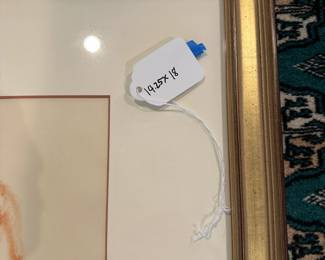 F92. $40. Original Sketch. Signed GH '75. Measures 14.25" x 18"