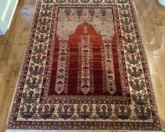 F130 - $175. Capel Rugs. 100% Wool. 55" x 75". Style 9800. Color 12. 