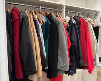 $10 Each. Ladies Jackets - mostly size Large/ XL. Eddie Bauer / LL Bean. 