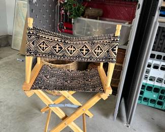 F142 - $65 - 1960's Director's Chair by Gold Medal Furniture Company - 20.75" W x 16'"D x 34.5"H