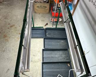 F132 - $35 each. 2 Available. Jump Start Grow Light Systems. Measures 50" w x 19" deep x 34" tall. 