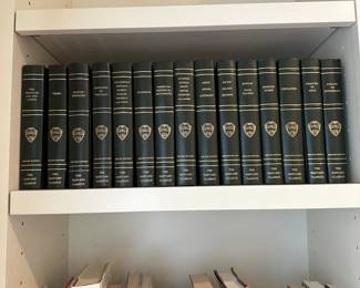 F60 - $80. Set of 22 Harvard Classics. 