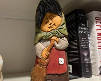 F110 - $8. Wooden Sculpture. 