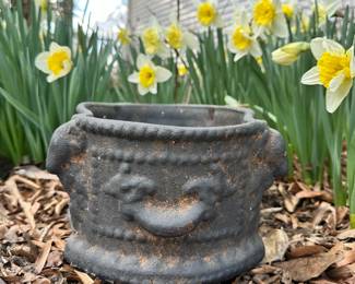 F145 - $75 - Terra Cotta Planter - Made in Spain - Measures 15"W x 9"D x 7.5"T