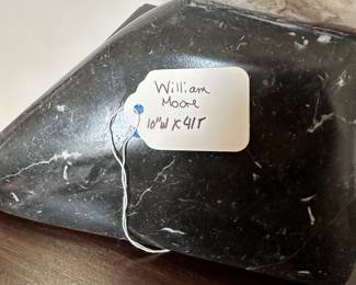 F2 - $1400. Large Signed William Moore Garden Sculpture (Chatham Co. Artist). Has only been used in the house currently.  Measures 10" Wide x 41" Tall. 