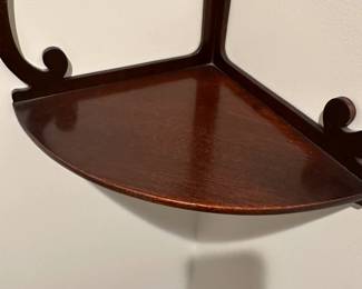 F103 - $45. Corner Shelf
