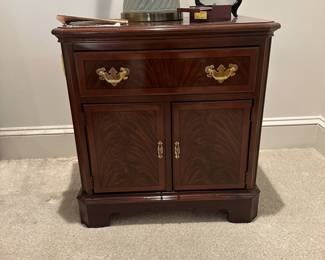 F118 - $175. Drexel Night Stand. Measures 24" x 17" deep x 25" tall. 
