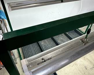 F132 - $35 each. 2 Available. Jump Start Grow Light Systems. Measures 50" w x 19" deep x 34" tall. 