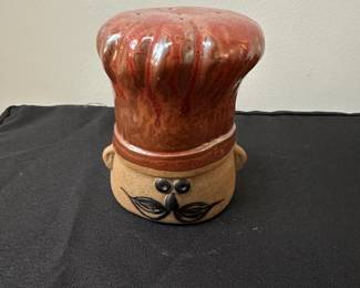 F82 - $12. Pottery Salt Shaker. 