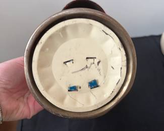 F75 - $45. Tin Wind Up Drum Toy. As is. 