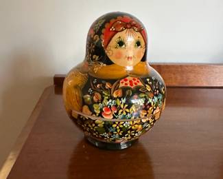 F86 - $25. Wooden Nesting Doll