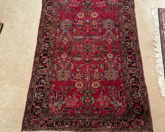 F91 - $275. Antique Rug. Measures 39" x 59"