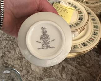 F148 - $75. Royal Doulton Tapestry China. 