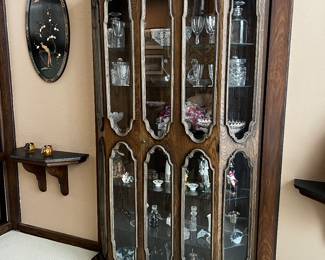 Lighted display China cabinet