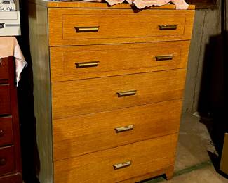 Mcm highboy dresser