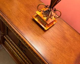 	#3	Horchow "Bellissimo" bedside table 33x17x31	 $150.00 	