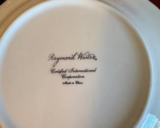 	#63	Raymond Waits red dishes	 $80.00 				