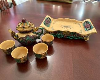 	#28	Vintage asian Tea/sake service	 $80.00 				