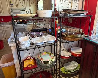 	#75	Wrought iron bakers rack 25x13x67	 $75.00 				
	#76	Wrought iron bakers rack 25x13x67	 $75.00 				