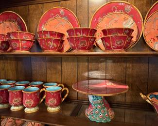	#12	Tracy Porter "Artesian" Road Collection service for 12 with serving pieces 57 pieces	 $200.00 				